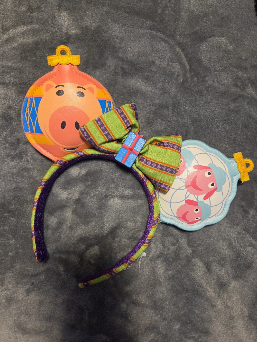 Disney Toy Story Holiday Character Bow Ears Headband
